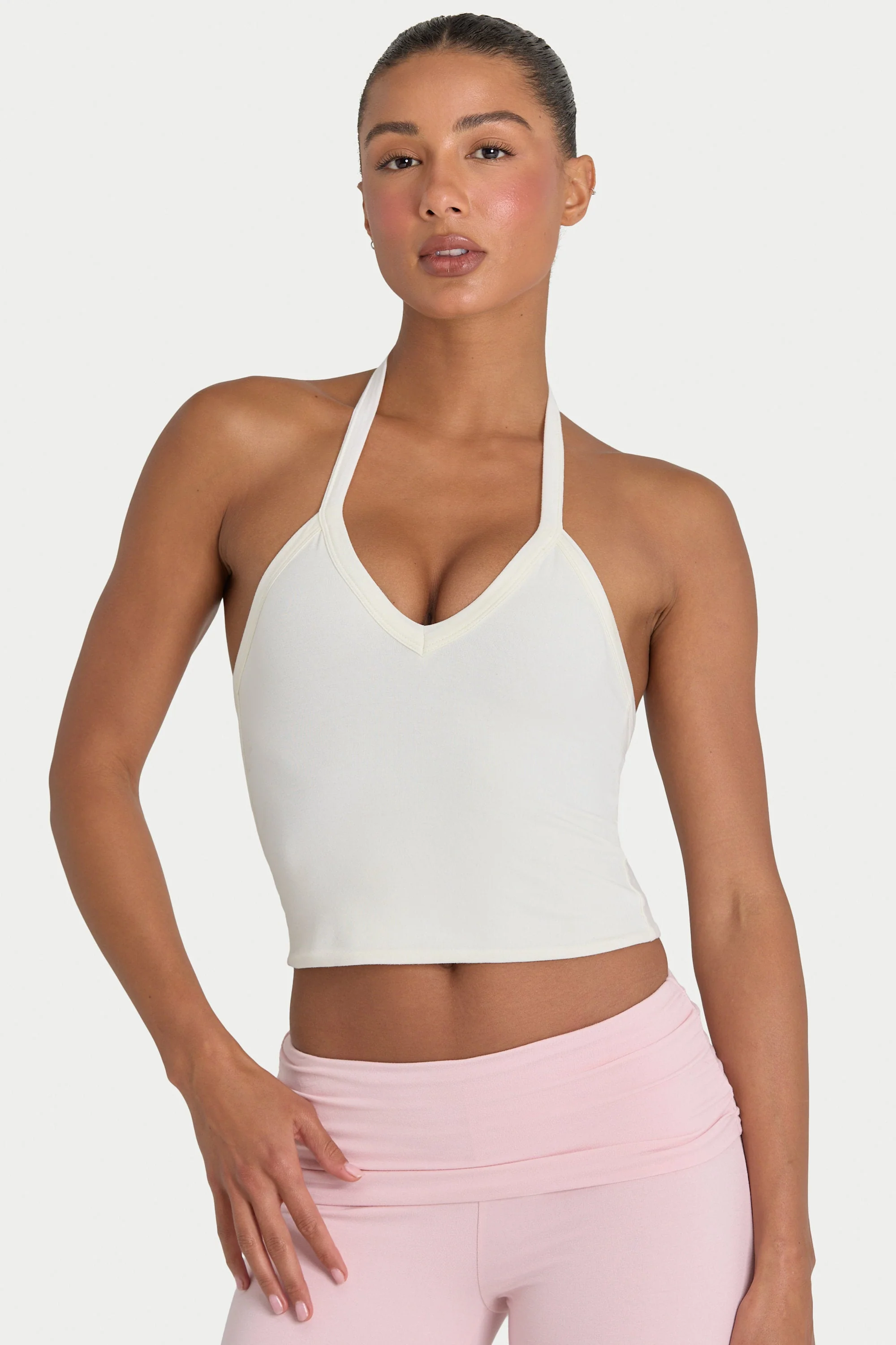 Fast ButterCloud™ Crop Tank Top in Coconut Recyclable