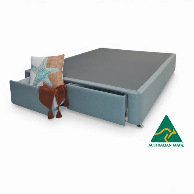 Fast Classic Fabric 2 Drawer Bed Base Responsible