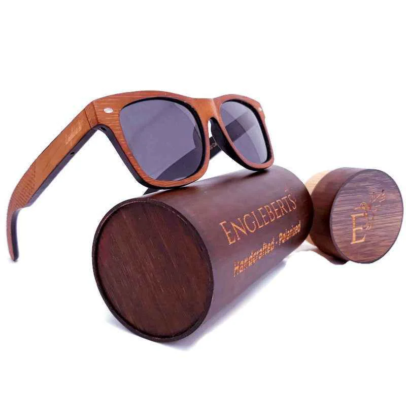 Exclusive Engleberts Polarized Sunglasses with Eco-Friendly Engraved Case UV400 Breathable