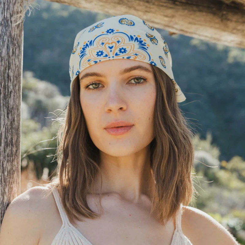 Excellent Retro Paisley Bandana Safe
