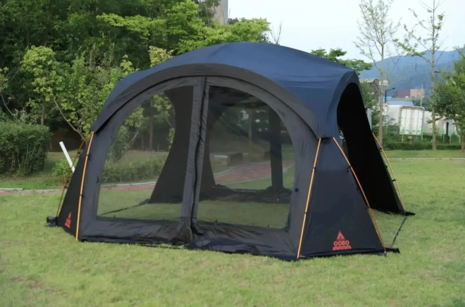 Carefully Designed Black Coating Family Dome Camping Tent – Blackout Outdoor Shelter for Camping Hiking Breathable
