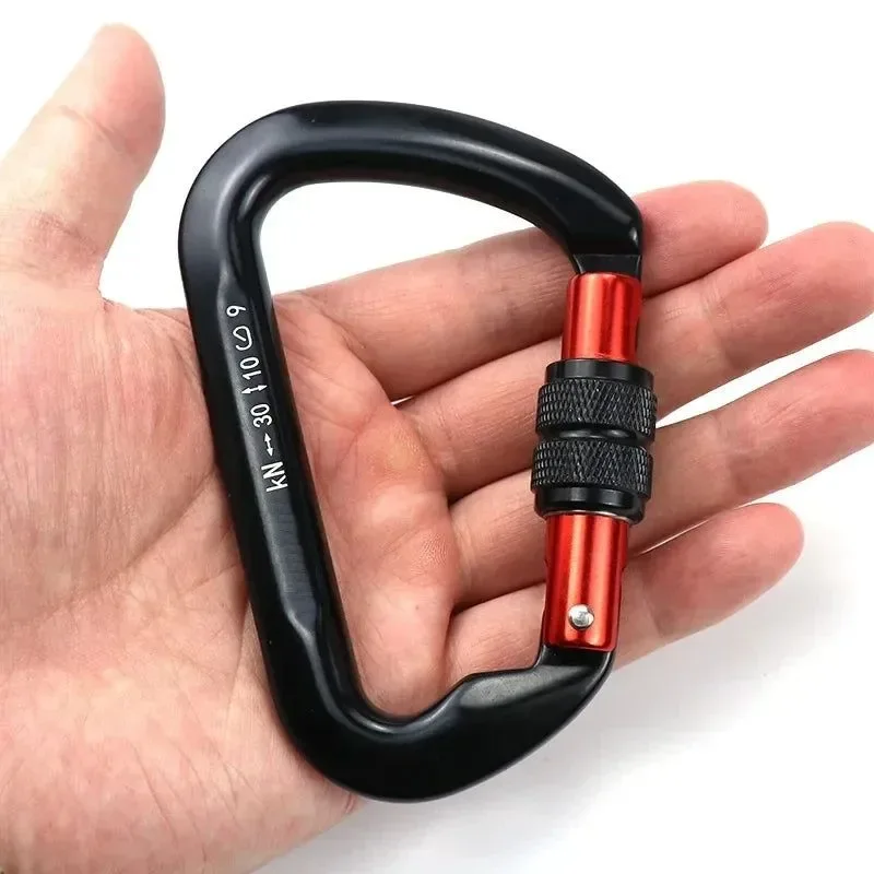 Expertly Made Carabiner - Essential Equipment for Rock Climbing and High Altitude Operations Lightweight