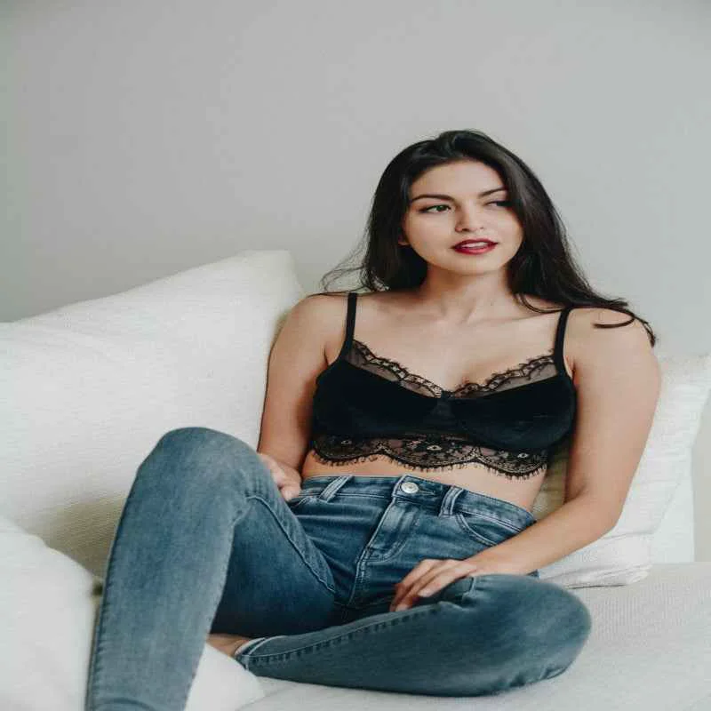 High-Grade Velvet Crop Top Consistent
