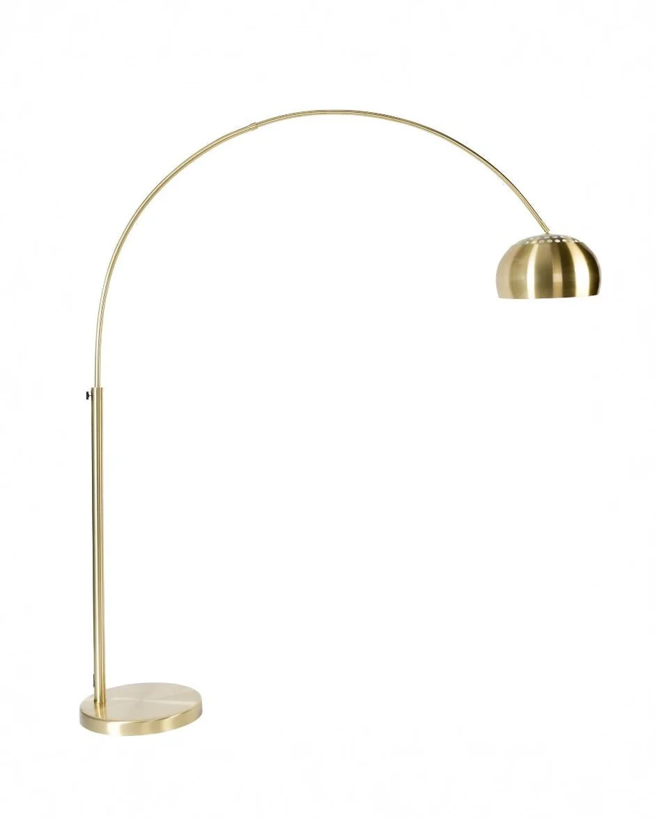 High-Quality Floor Lamp Bow- Brass Smooth