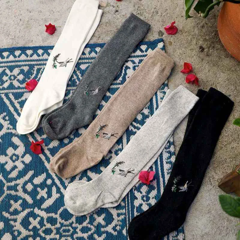 Artisan Hummingbird Knee Socks Premium