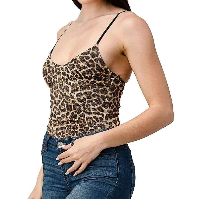 Environmentally Friendly Glam Leopard Bodysuit Proven