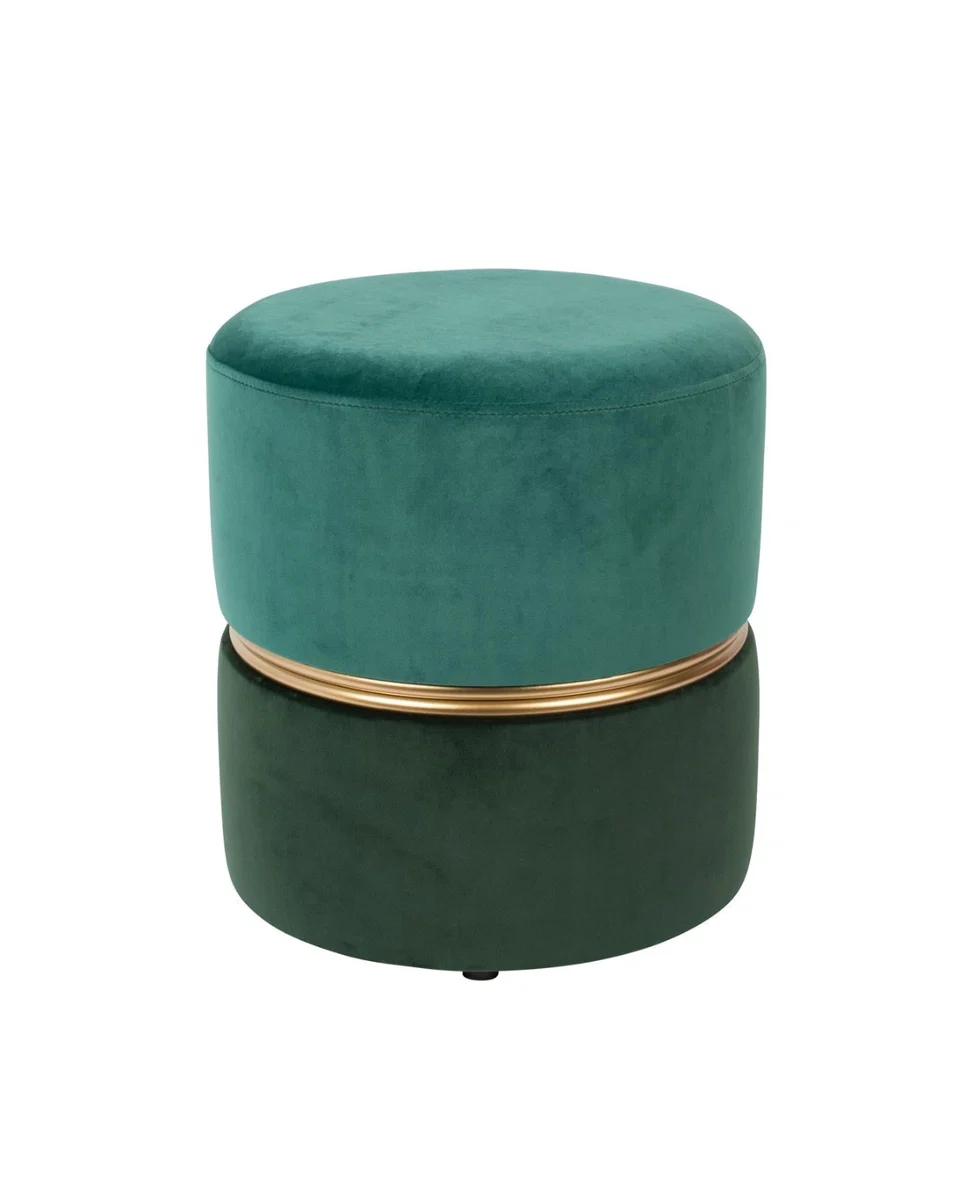 Luxury Bubbly Stool- Forest Green Enhanced