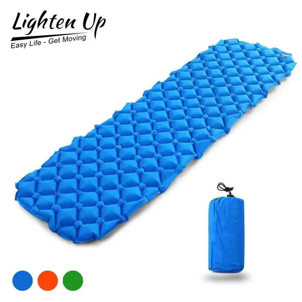 Specialty Ultralight Inflatable Camping Sleeping Pad - Insulated Backpacking and Hiking Mattress Lighten Up Ultralight Camping Sleeping Pad Inflatable Camping Mat Pad for Backpacking Hiking-Insulated Sleeping Mat Camping Mattress Pad Responsible