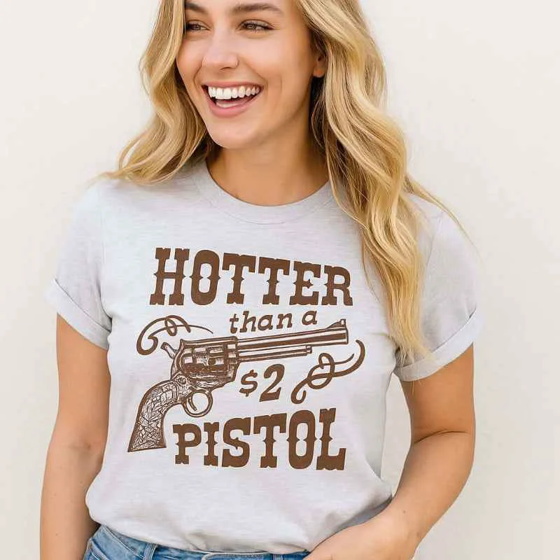Safe Hotter Pistol Tee Optimized