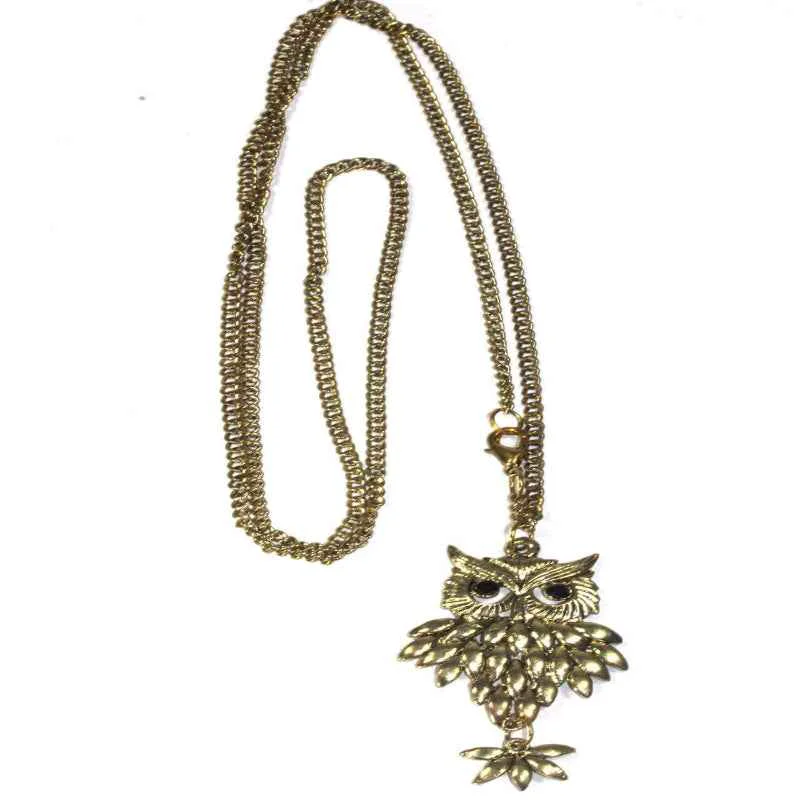 High-Quality Celestial Owl Necklace Specialty