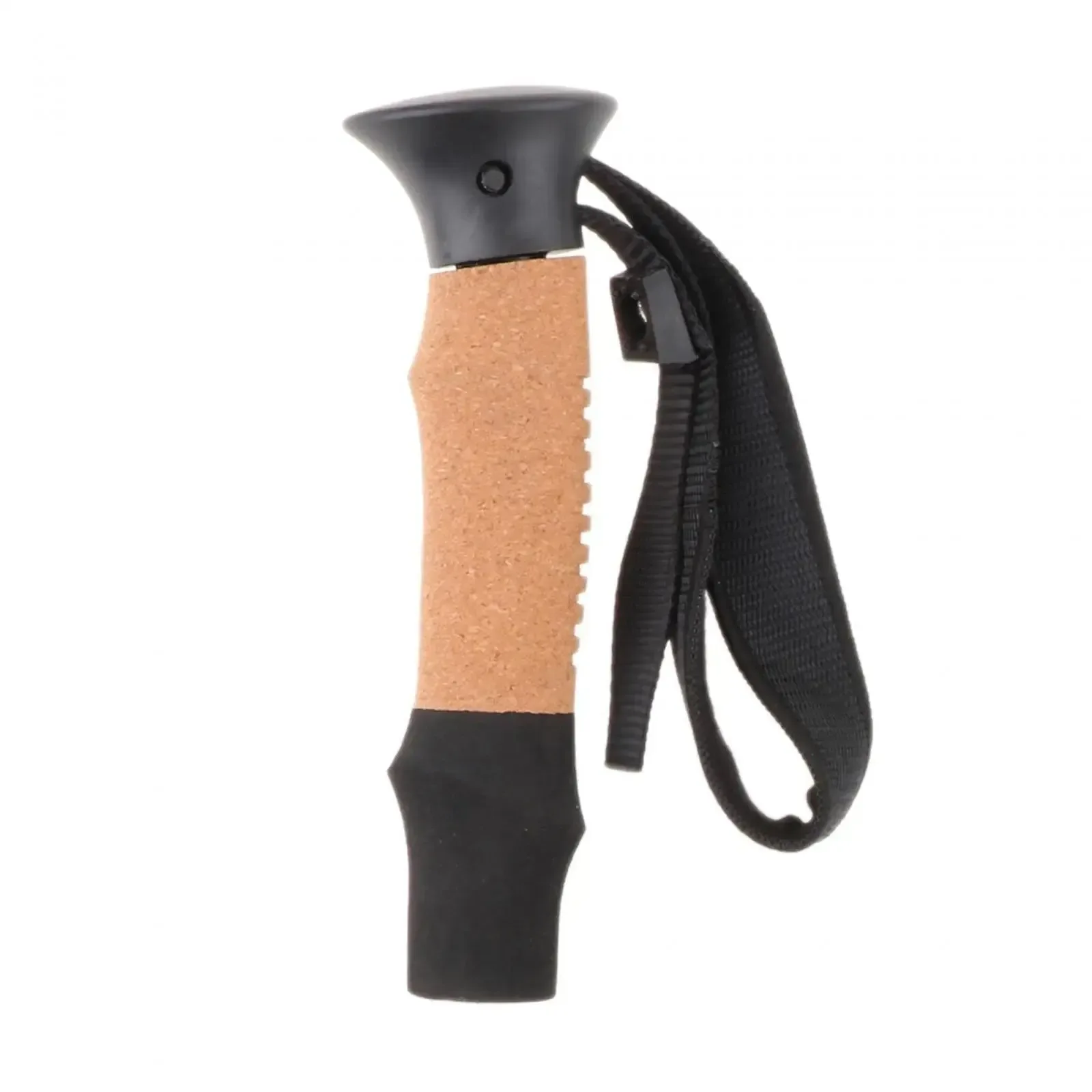 Sustainable Trekking Pole Handle Adapter with Hand Strap - Durable Anti-Slip Walking Stick for Travel and Outdoor Camping Next-Generation
