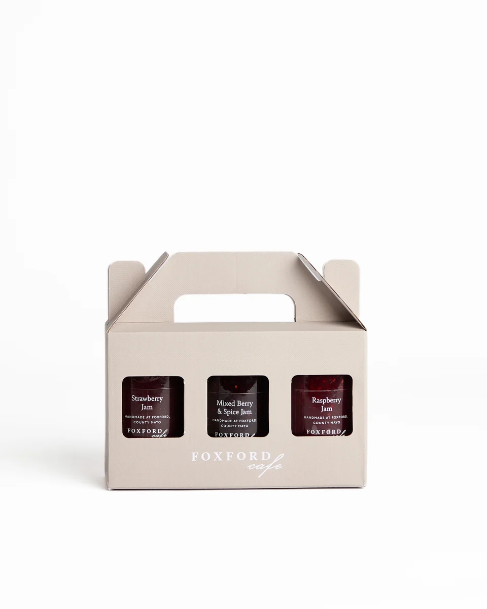 Convenient Foxford Cafe Jam Gift Box - Pack of Three Unique