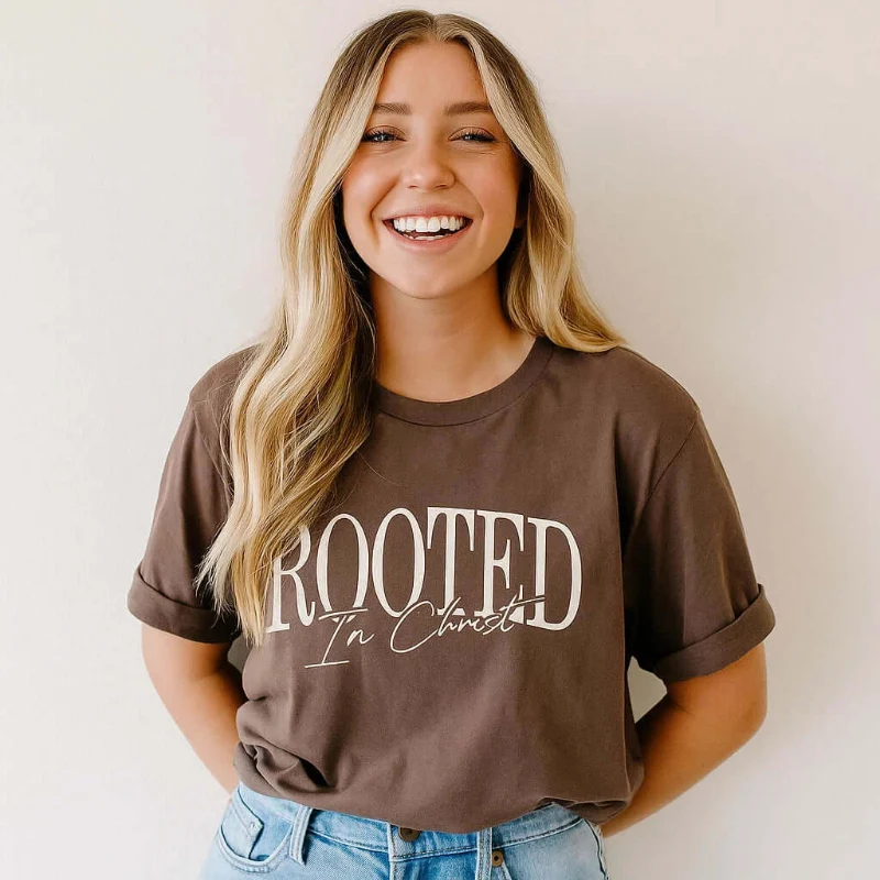 Selected Rooted Faith Tee Refined