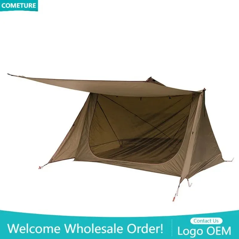 Environmentally Friendly Extralight 3-Season 2-Person Tent - Portable Shelter for Camping and Hiking Reliable