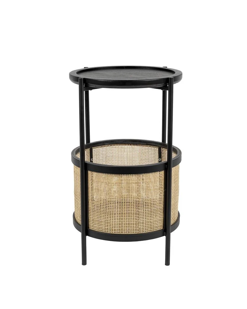 High-Grade Side Table Makoto- Black Consistent
