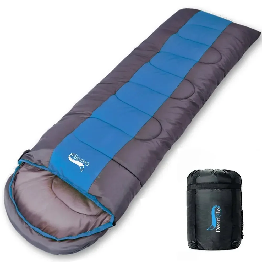 Relaxed Lightweight 4 Season Envelope Camping Sleeping Bag for Outdoor Travel and Hiking Casual