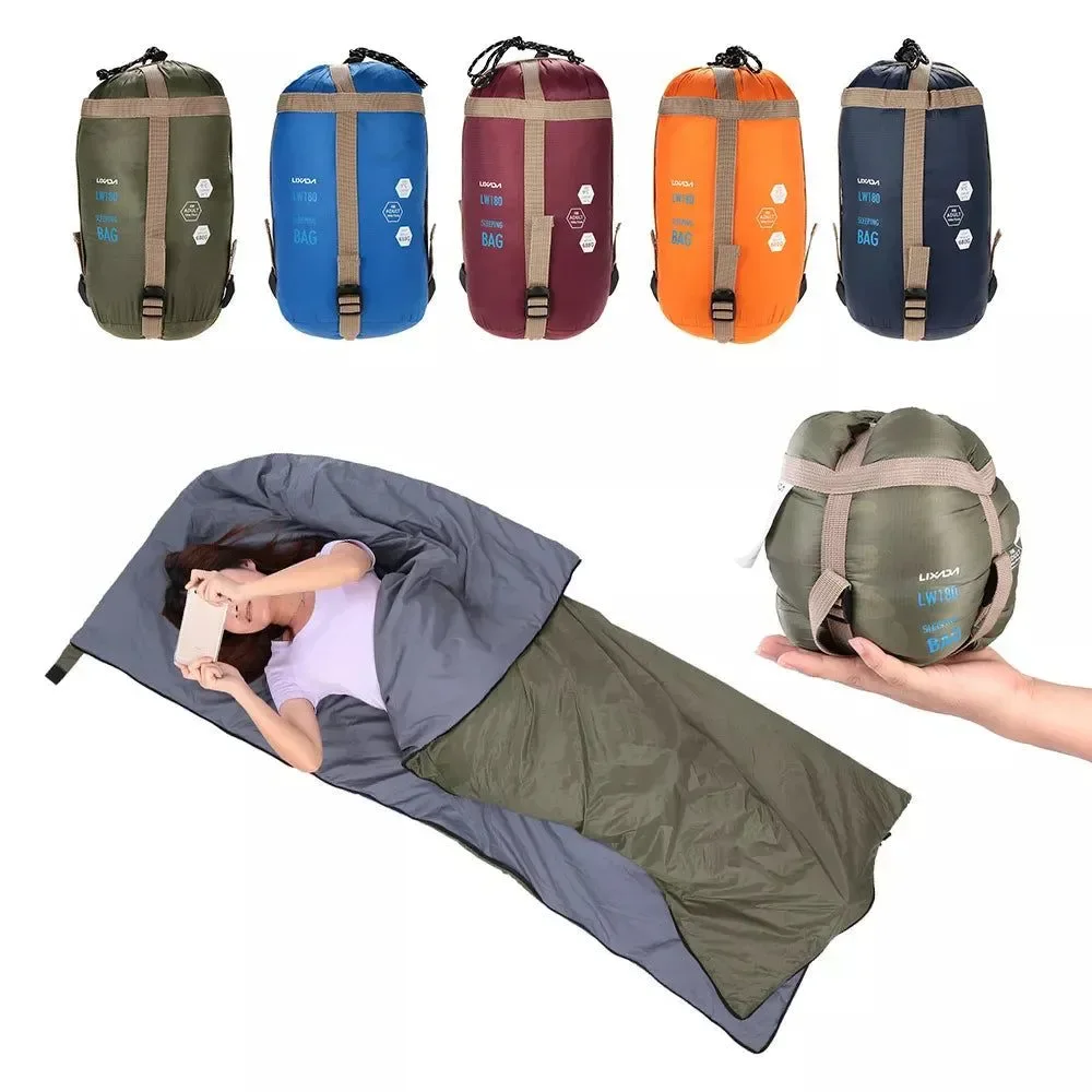 Unique Ultra-light Outdoor Envelope Sleeping Bag for Camping Hiking and Travel 190 75cm Elegant