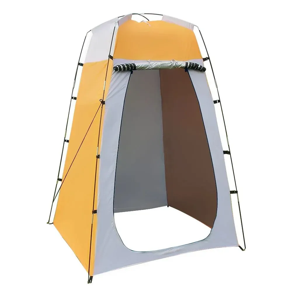 User-Friendly 6FT Privacy Shower Tent – Portable Changing Room for Camping Biking Beach Recyclable