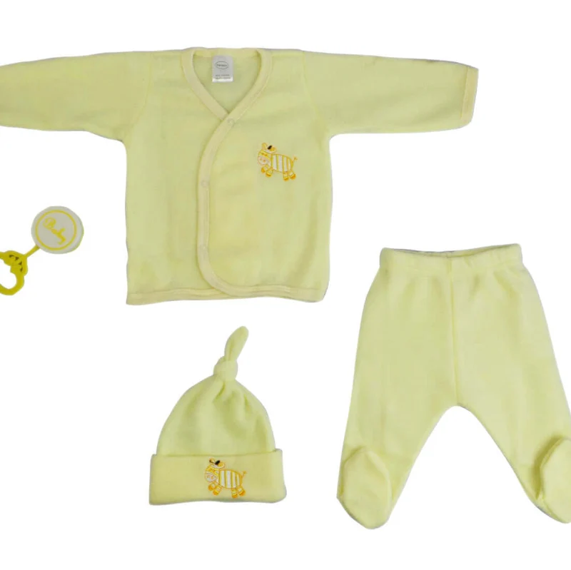 Certified Yellow Fleece Set Reusable