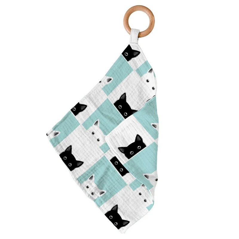 Superior Peek-A-Boo Cats Blankie Natural