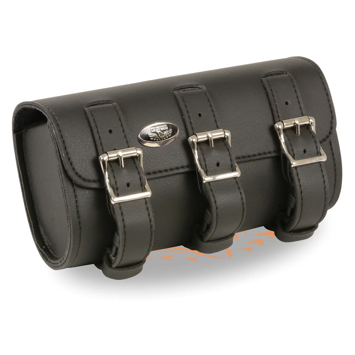 Original Design Milwaukee Performance SH497 Black PVC Triple Buckle Tool Bag For Motorcycles Environmentally Friendly
