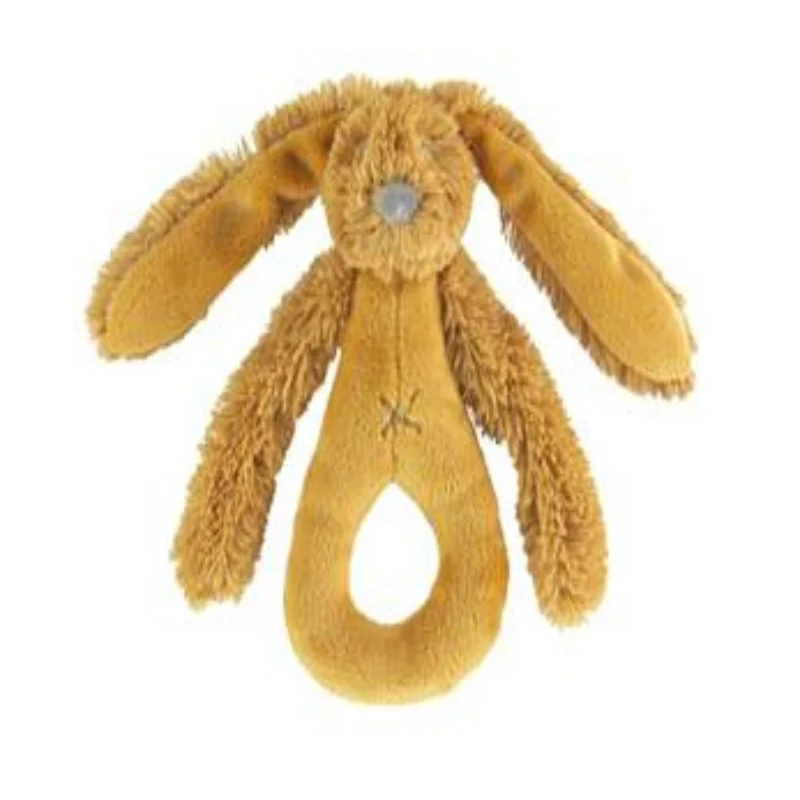 Carefully Designed Ochre Rabbit Richie Rattle Fine