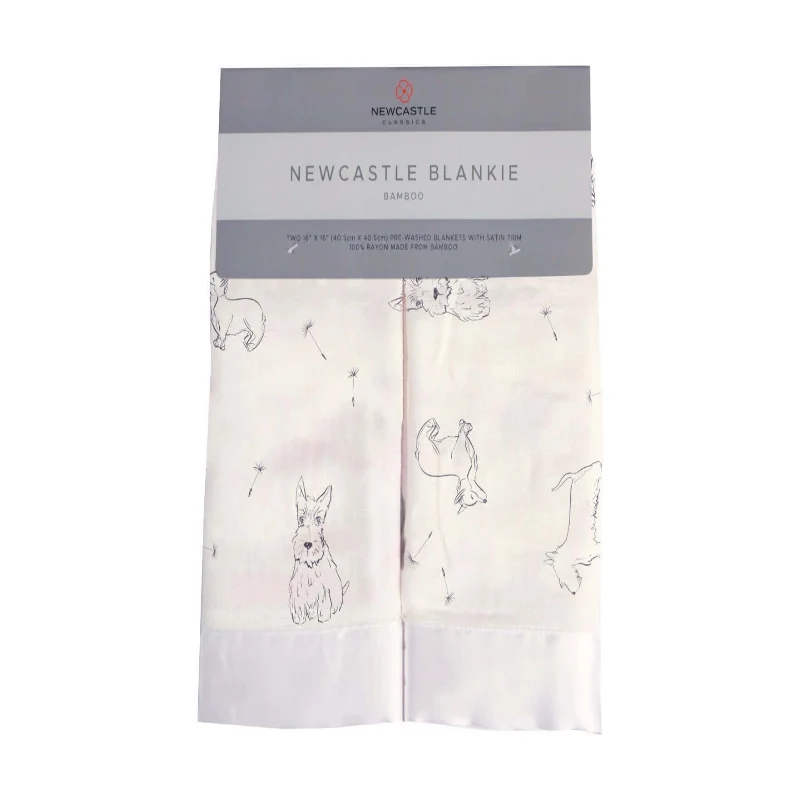 Eco-Friendly Corgi Baby Blankie Contemporary