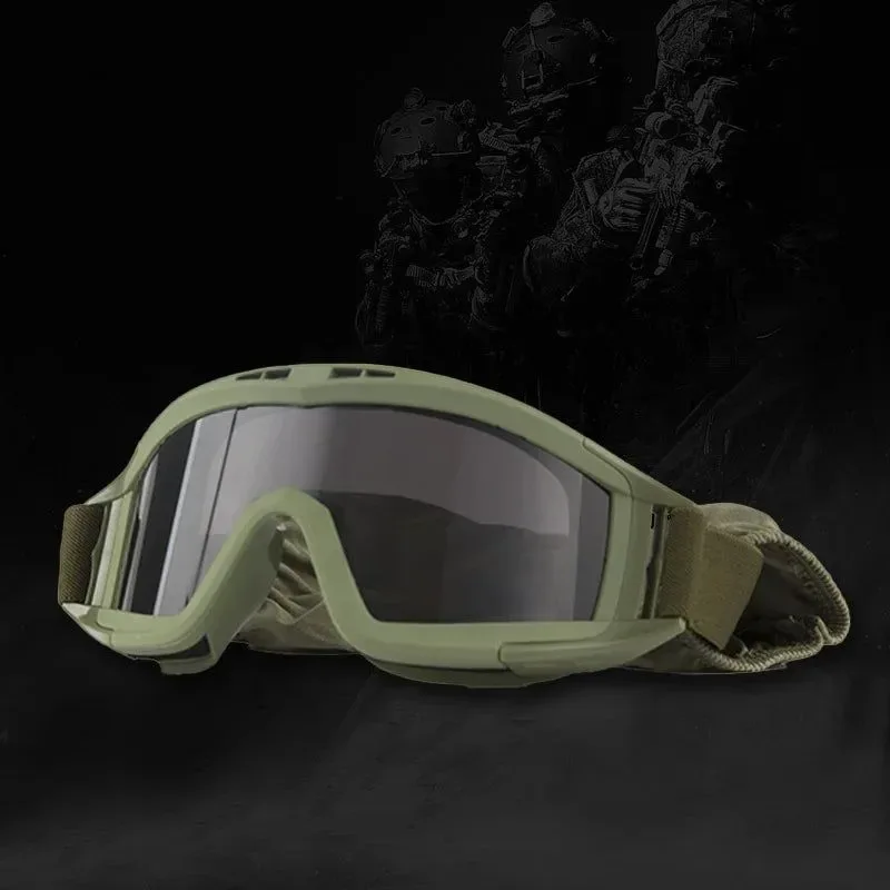 Eco-Friendly Tactical Airsoft Paintball Goggles – Anti-Fog UV Protection Safety Glasses for Shooting Cycling Outdoor Sports Dependable