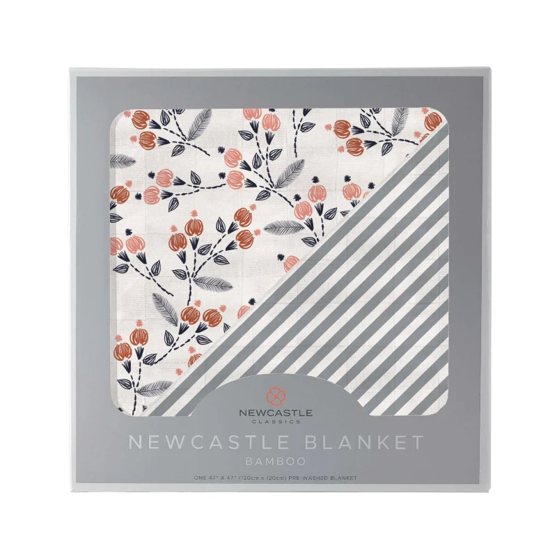 Expertly Made Bamboo Floral Blanket Powerful