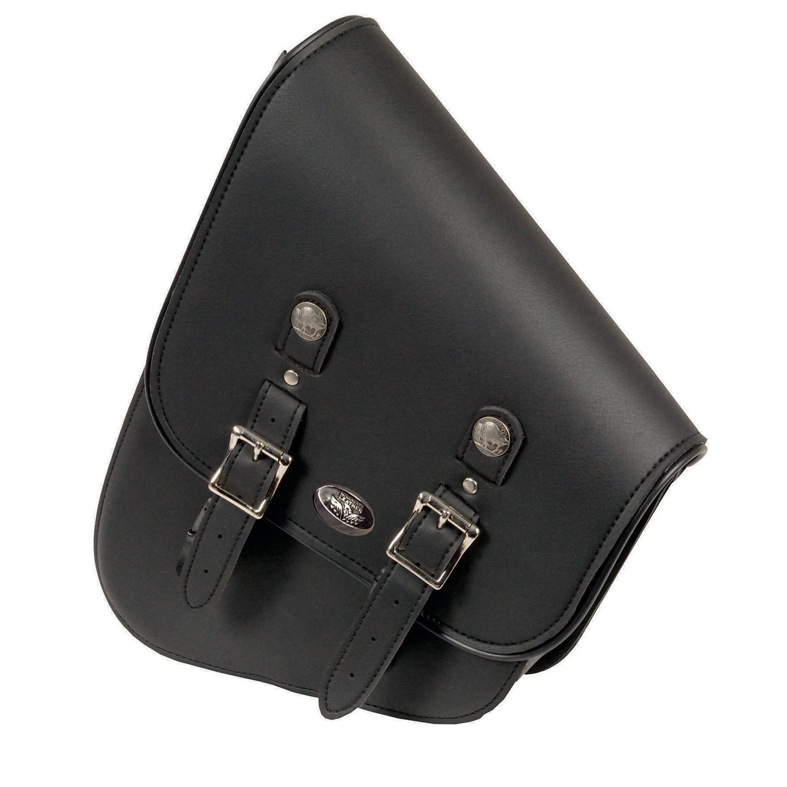 Crafted Milwaukee Performance SH640 Black Left Side Tall Slanted PVC Swing Arm Bag with Buffalo Snaps Fine