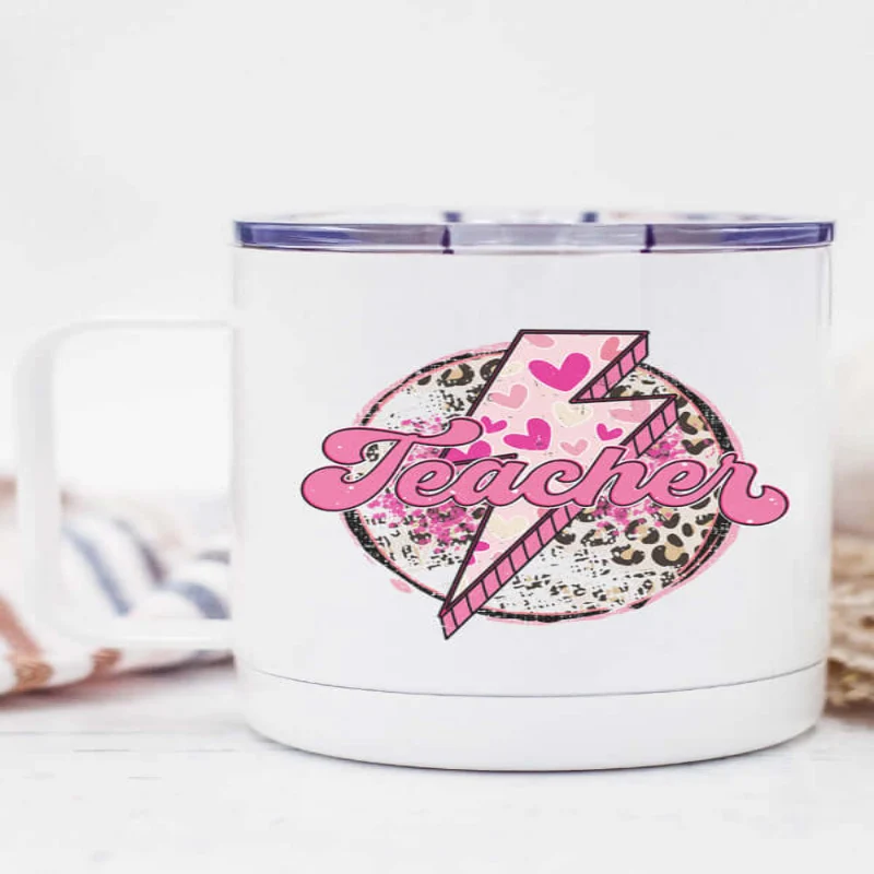 Next-Generation Teacher Heart Coffee Cup Flexible