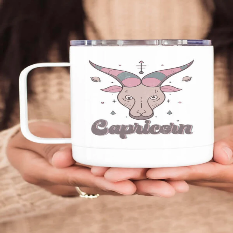 Excellent Capricorn Zodiac Cup Flexible