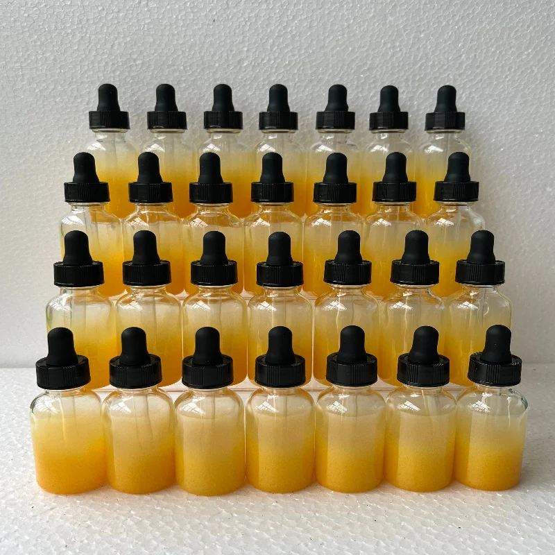 Safe Vibrant Yellow Glass Bottles Healthy