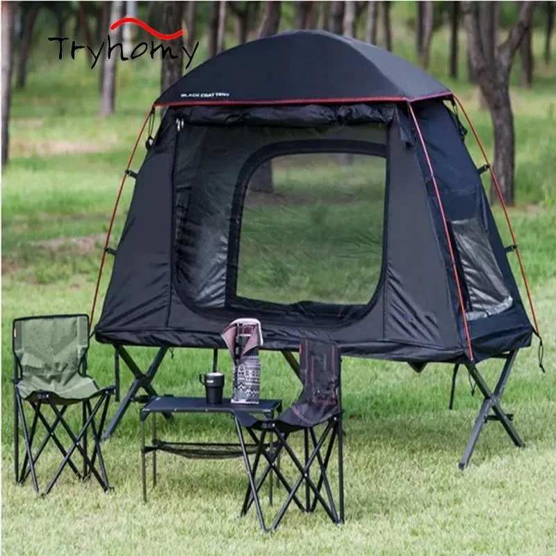 Long-Lasting Ultralight Single Person Off The Ground Cot Tent Comfortable