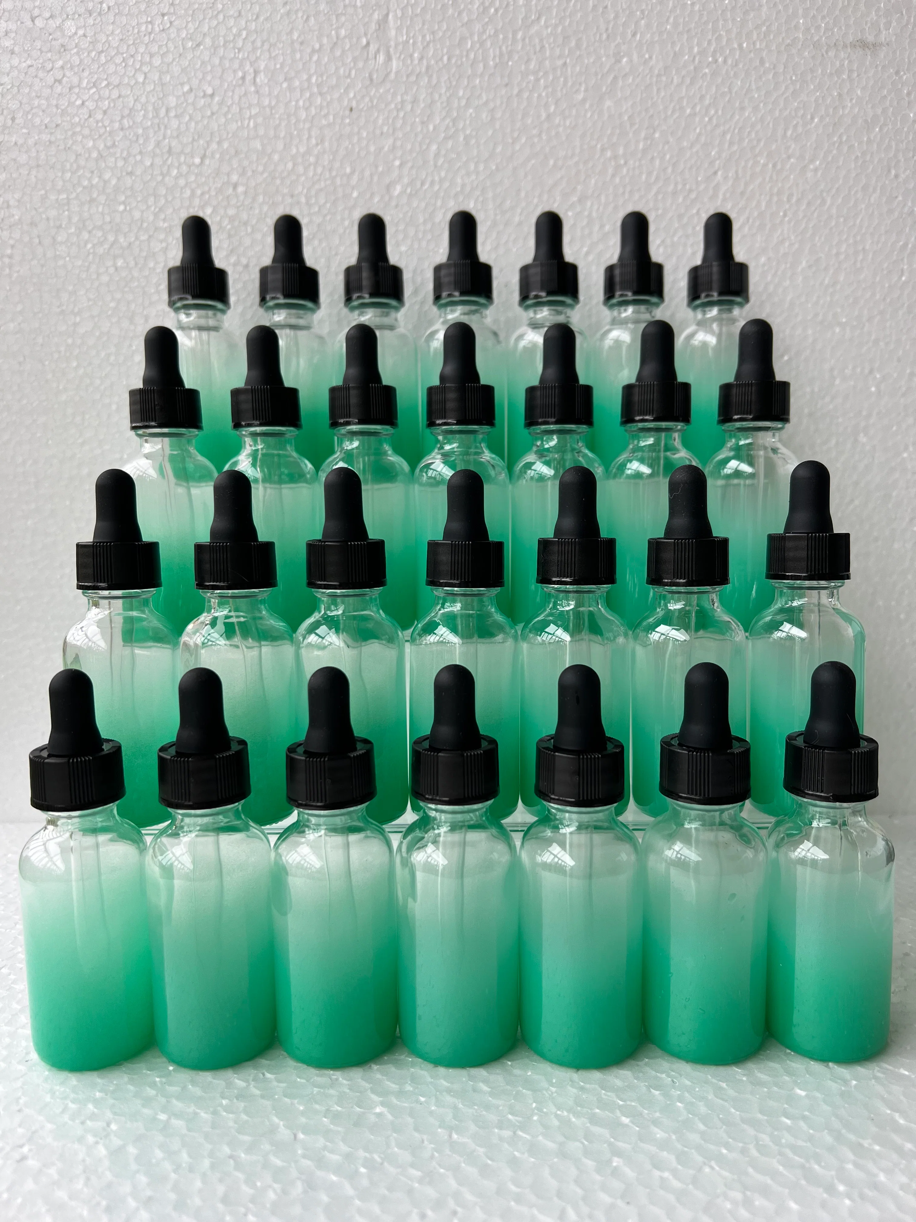 Genuine Teal Liquid Bottles Expertly Made