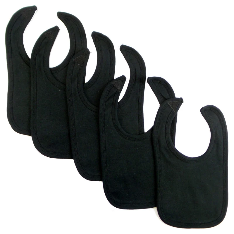 Original Design Black Interlock Bib Fine