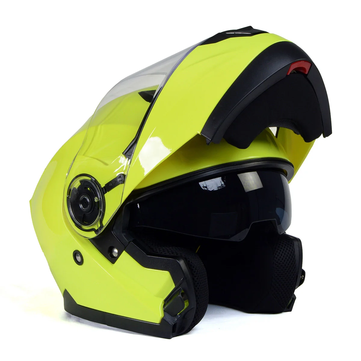 Solid Milwaukee Helmets MPH9819DOT Breeze Green Advanced Motorcycle Modular Helmet Biker w Drop Down Visor Sustainable