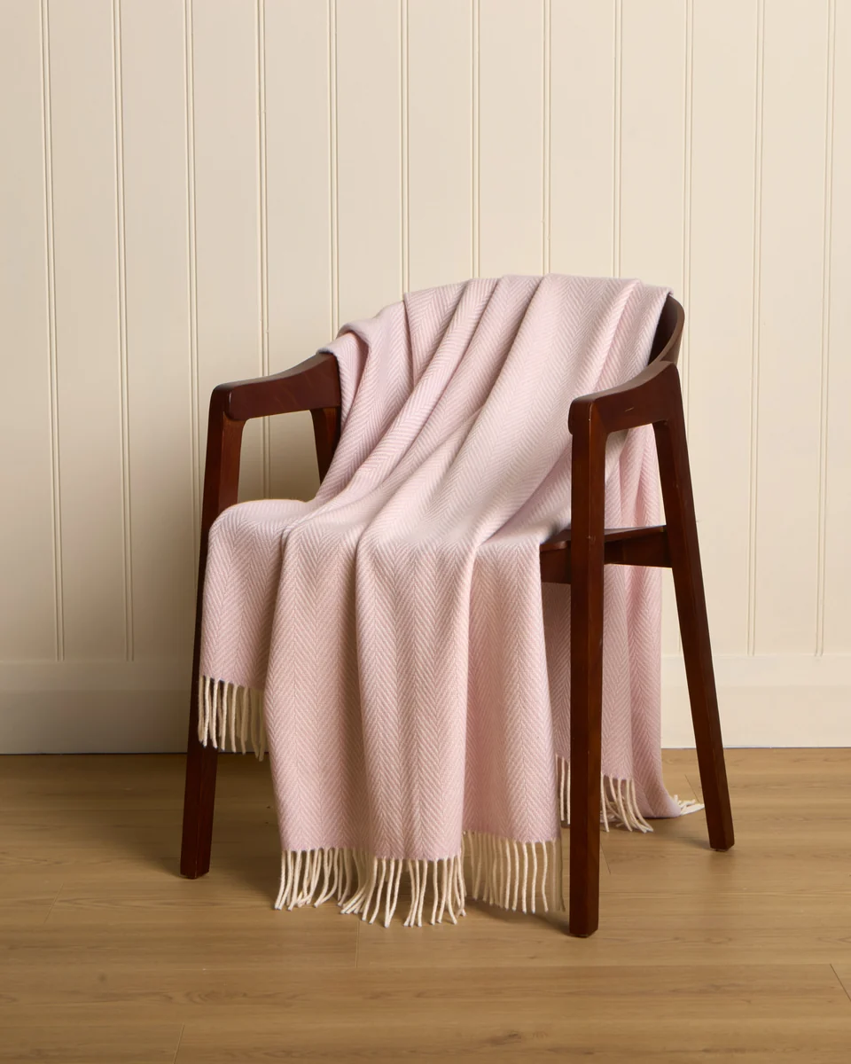 Elite Foxford Molly Cashmere and Lambswool Throw Artisan