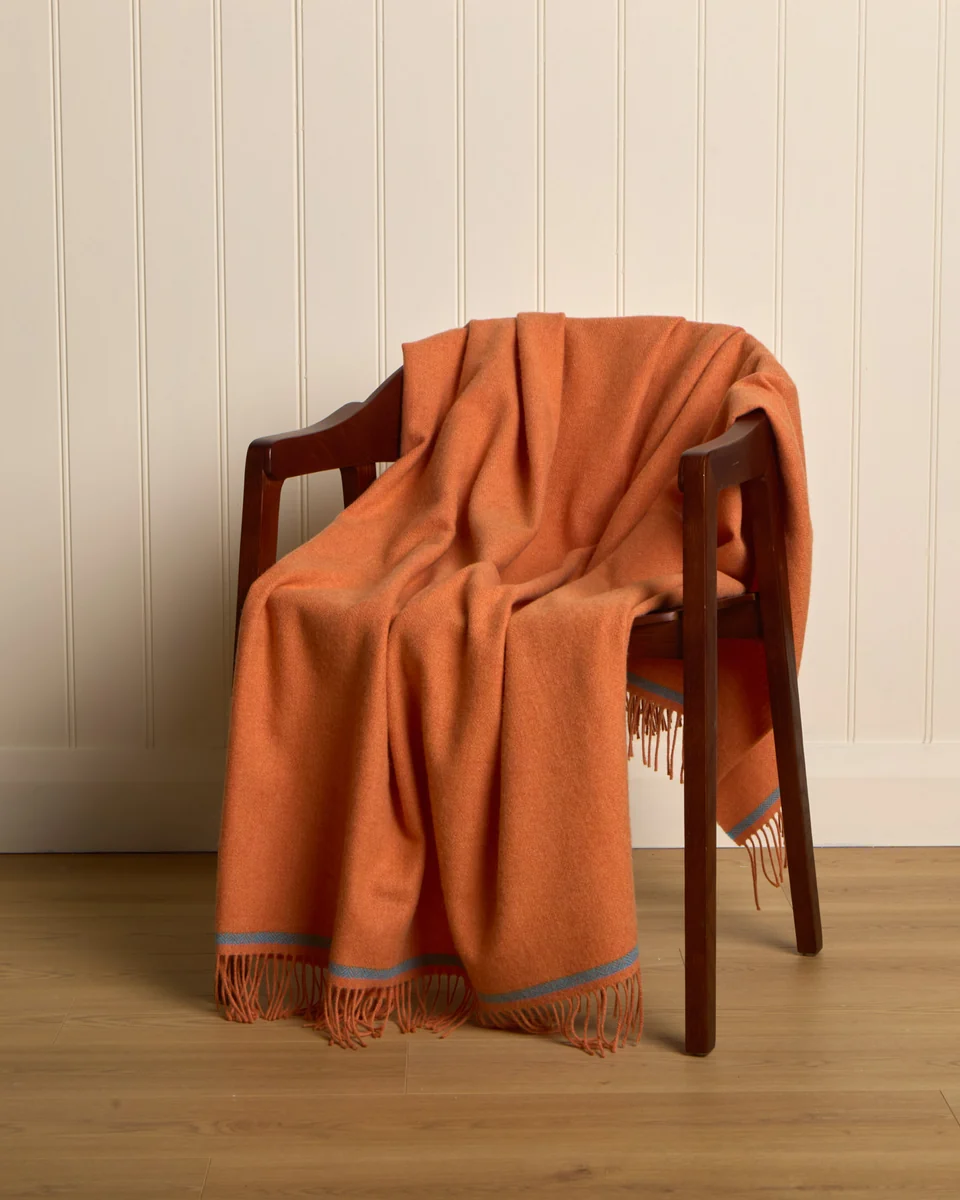 Exclusive Foxford Dara Lambswool Throw World-Class