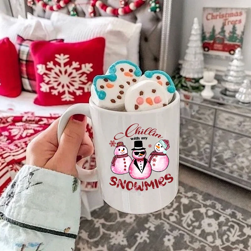 Innovative Snowmies Holiday Coffee Mug Proven