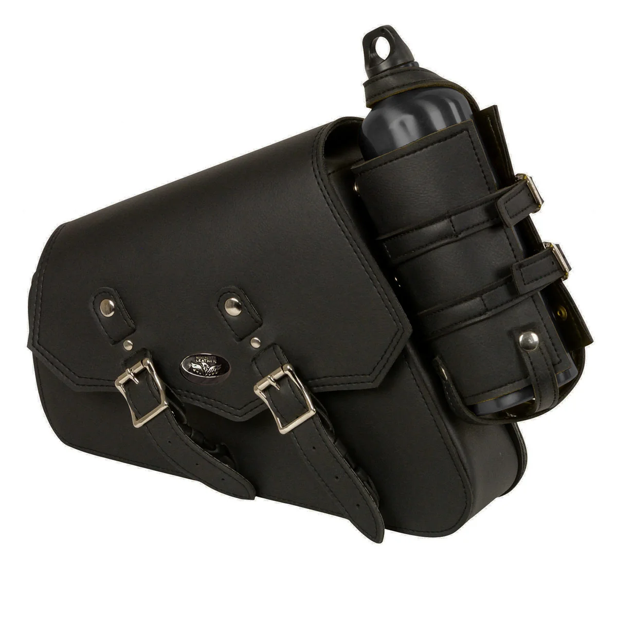 Reliable Milwaukee Performance MP8600L Black Left Side 'Conceal and Carry' PVC Swing Arm Bag with Bottle Holder Flexible
