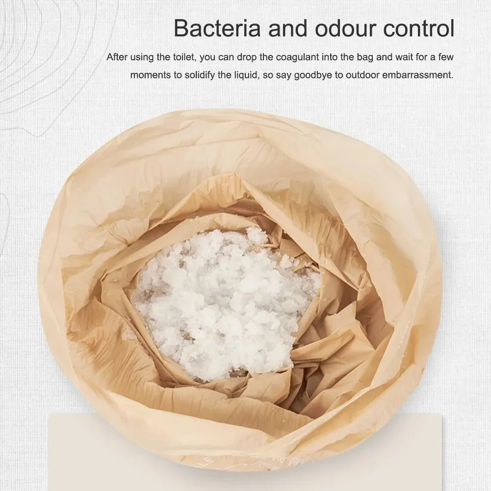 Modern Eco Absorbent Gel Deodorizing Powder - Poo Powder for Camping Toilets Travel Portable Toilet Chemicals Smooth