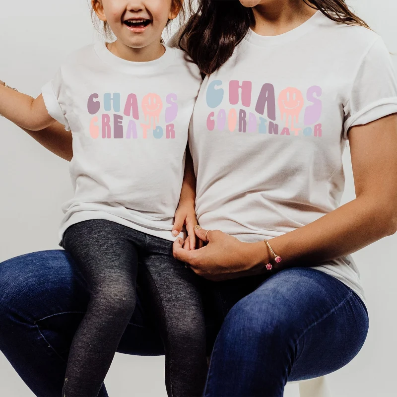 Outstanding Chaos Mom Tee Advanced