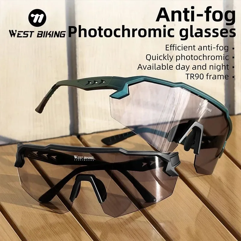 Certified Anti-Fog Photochromic Cycling Sunglasses – UV Protection for Men and Women Premium