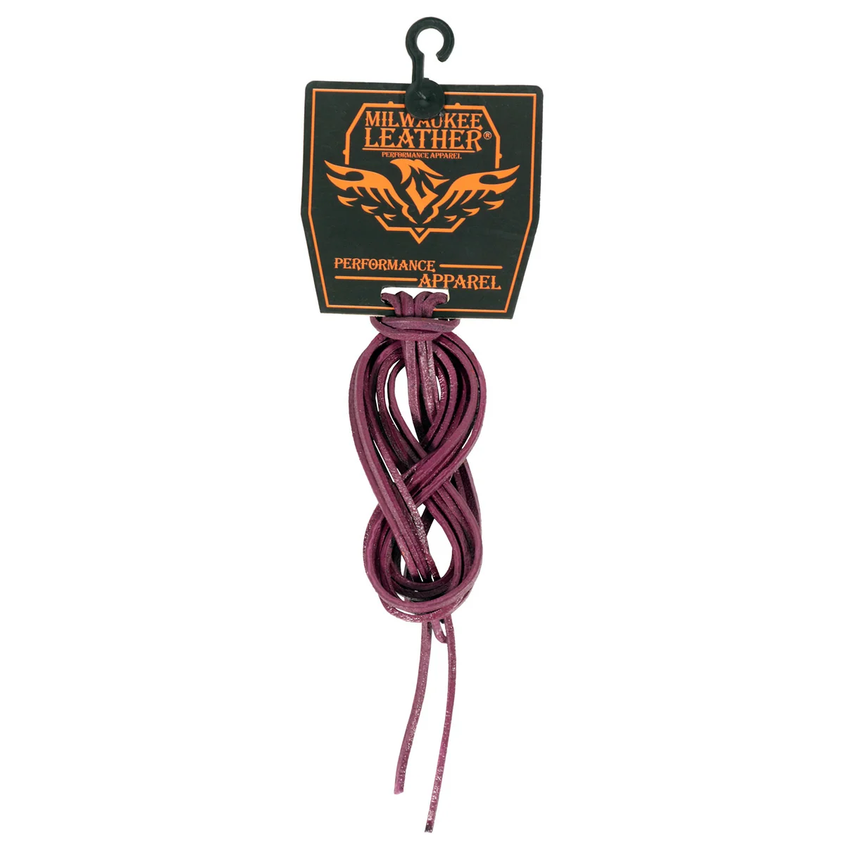 Quality Milwaukee Leather MP7910 Purple Leather Side Lacing 72 Inch Long Top-Quality