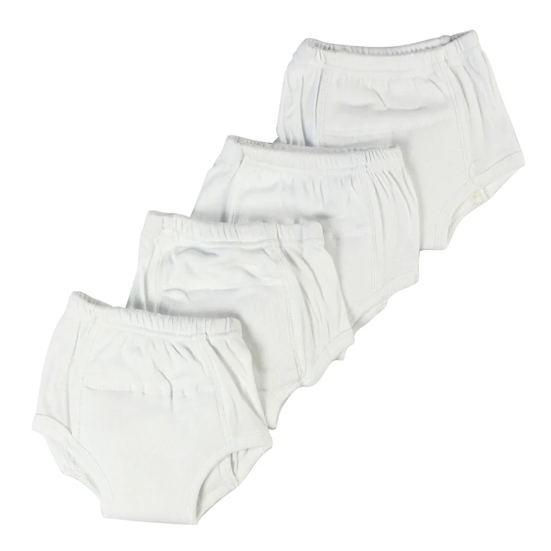 Consistent White Training Pants Environmentally Friendly