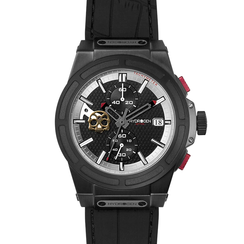 Environmentally Friendly Hydrogen Skull Chronograph Watch Next-Generation