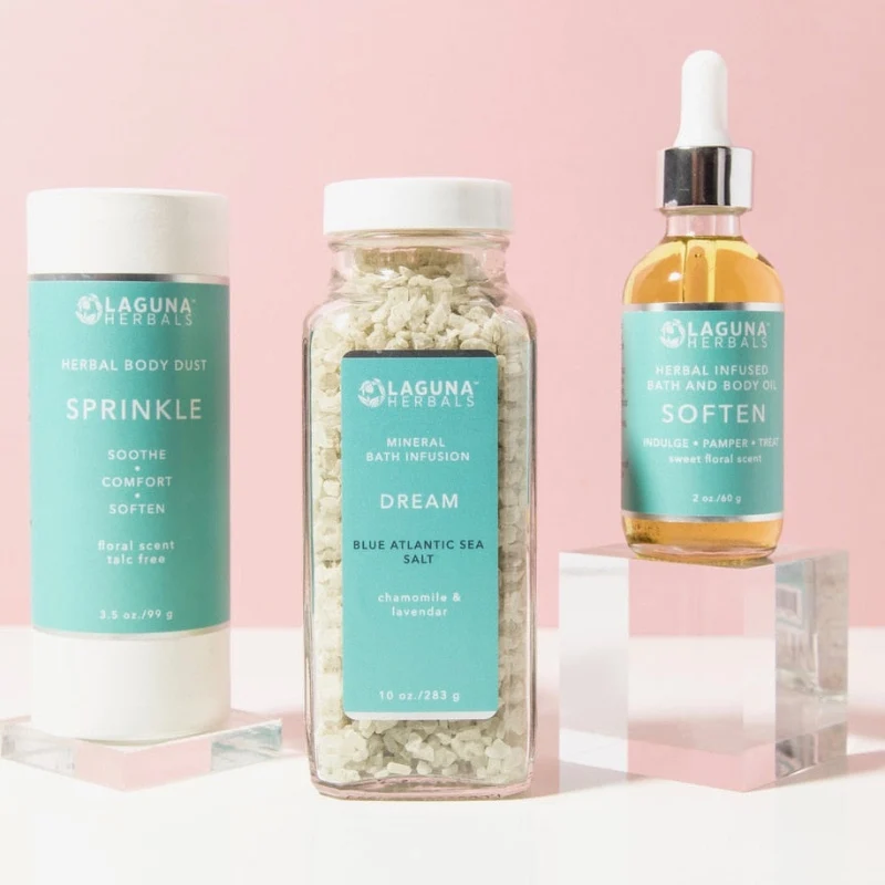 Artisan Your Routine with the Laguna Herbals Bath Set – A Self-Care Essential Selected