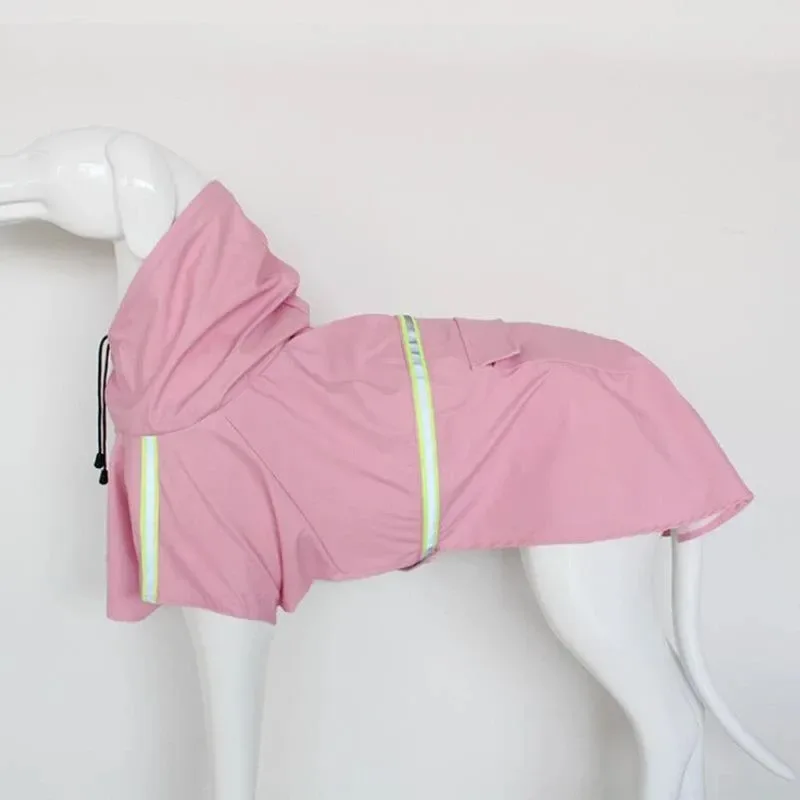 Fashionable Waterproof Reflective Dog Raincoat Jacket for Small to Large Dogs - Sizes S-5XL Outstanding