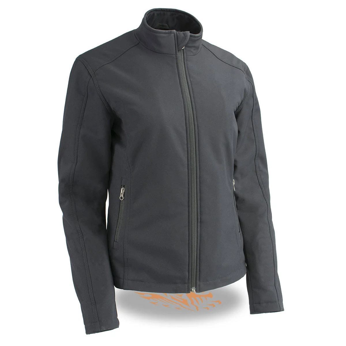 Stylish Milwaukee Leather MPL2763 Women's Black Waterproof Lightweight Soft Shell Jacket Exceptional